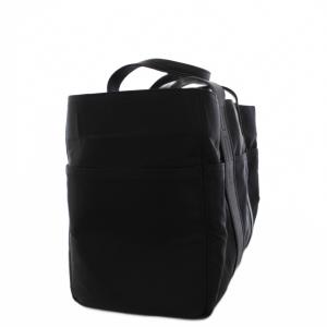 HERMES アカプルコMM トートバッグ ナイロン ブラック