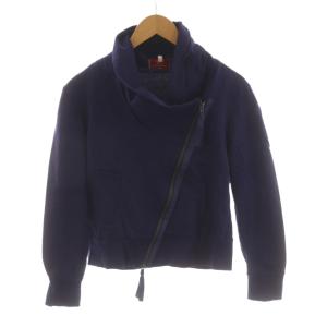 ジャケット ジップアップ コットン 3 紫 パープル 16-03-361003 /AN2
