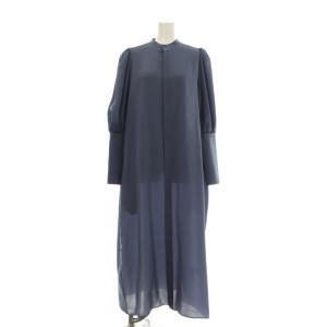 TWIST SATIN BALLOON SLEEVE DRESS ワンピース