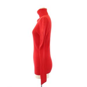 ISSEY MIYAKE 132 5. ニット カットソー タートルネック 長袖 2 赤 IL31KN704 /KH