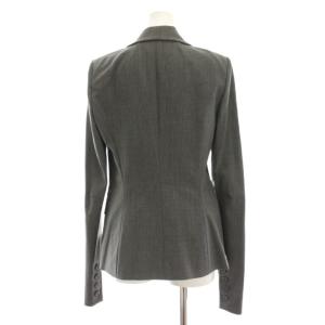 PATRIZIA PEPE テーラードジャケット アウター ウール混 42 グレー BS1480 A1PH /YM