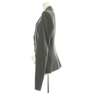 PATRIZIA PEPE テーラードジャケット アウター ウール混 42 グレー BS1480 A1PH /YM