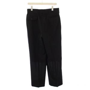 COMME des GARCONS HOMME AD1989 スラックスパンツ ジップフライ ウール L 黒 HS-02010L /BM