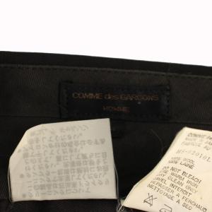 COMME des GARCONS HOMME AD1989 スラックスパンツ ジップフライ ウール L 黒 HS-02010L /BM