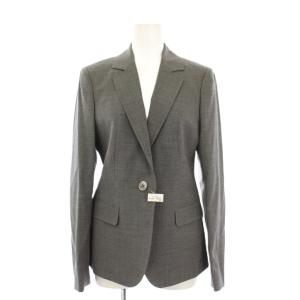 Brooks Brothers シングルスーツ セットアップ テーラードジャケット アウター 背抜き タイトスカート ひざ丈 スリット