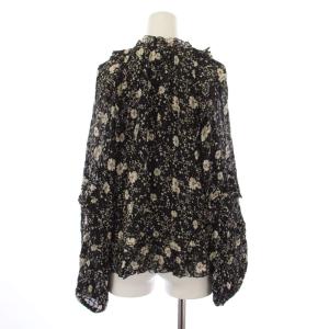 ISABEL MARANT ETOILE エイデン トップ EYDEN TOP フラワー柄フリルティアードプルオーバーブラウス シャツ 長袖 花柄