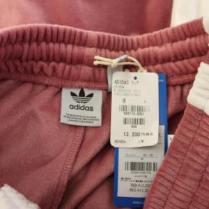 adidas Originals W ADIBREAK VELOUR TP M ピンク KD1654