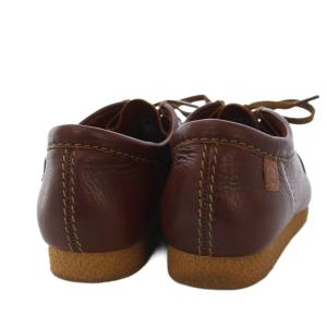 Clarks Shacre  2 Run シェイカー2ラン ワラビー モカシン レザー UK8 茶 /KH