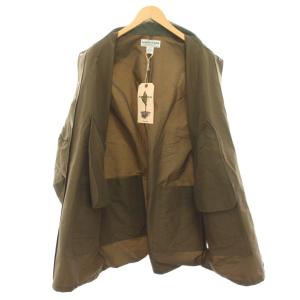 SASSAFRAS Digs Crew Tube Coat L オリーブ