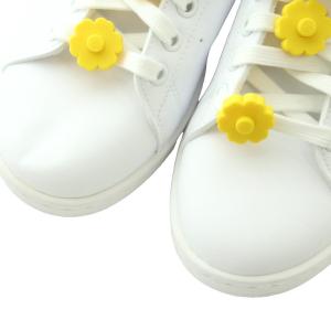 adidas × LEGO StanSmith スニーカー シューズ US7.5 24.5cm 白 黄色 GX7203