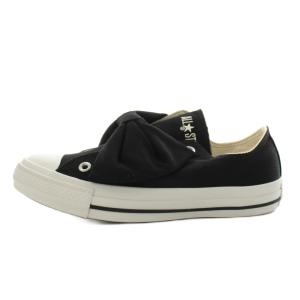 CONVERSE オールスター ALLSTAR スニーカー シューズ リボン 24.5cm 黒 ブラック 5SC587 /AN29