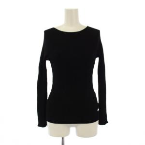 Knit Tops Moon Light 40 ブラック 37286