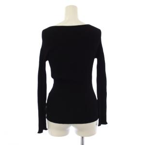 FOXEY Knit Tops Moon Light 40 ブラック 37286