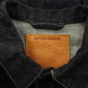 KAPTAIN SUNSHINE デニム トラッカージャケット 2P 38 KS24FJK16