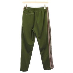 Needles track Pants トラックパンツ スラックス イージー ウエストゴム サイドライン ロゴ 刺繍 バイカラー