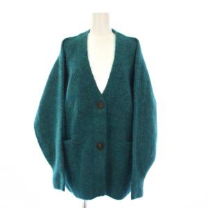 Cocoonカーディガン ニット 長袖 S 緑 RKT201-MK /KH