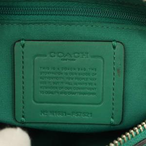 COACH ハンドバッグ レザー 緑 グリーン F57521 /AN29