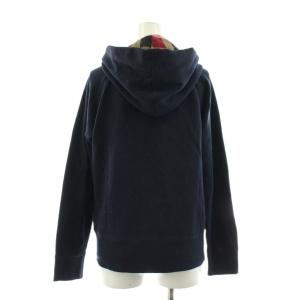 BLUE LABEL CRESTBRIDGE パーカー ジップアップ 長袖 38 紺 ネイビー 55P21275 /KU