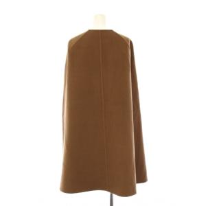 MADISONBLUE SIDE SLIT LONG CAPE 1 ブラウン MB194-2033