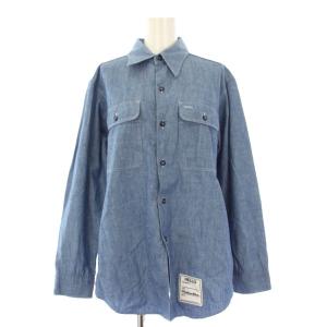 HAMPTON CHAMBRAY SHIRT 00 ブルー MB999-5707
