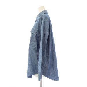 MADISONBLUE HAMPTON CHAMBRAY SHIRT 00 ブルー MB999-5707
