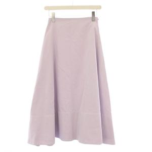 MI-MOLLET FLARE SKIRT PASTEL フレアスカート ロング 00 パープル MB211-6002