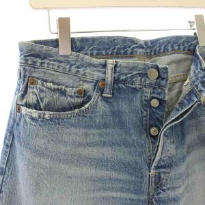 WAREHOUSE Begin 別注 セコハン2nd hand デニム パンツ ジーンズ ヴィンテージ加工 W36 L28