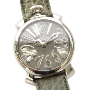 マニュアーレ MANUALE40 腕時計 アナログ クオーツ 2針 シルバー色 /AN9