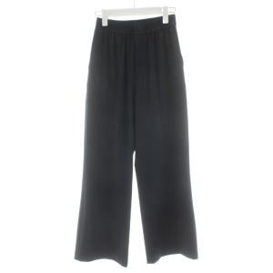 24AW STRETCH WIDE LEG PANTS ワイドパンツ イージーパンツ 1 紺 ネイビー