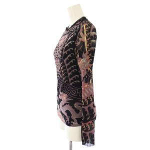 VIVIENNE TAM 2005AW SYMBOLIC DRAGON TATTO MESH SHIRT TOP