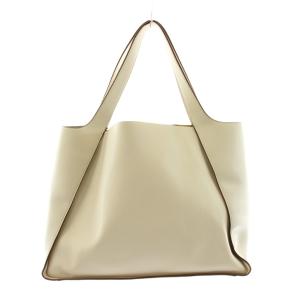STELLA McCARTNEY ステラロゴ トートバッグ ベージュ