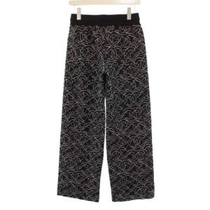 CHANEL 24/25クルーズコレクション スウェットパンツ ココマーク 36 ブラック