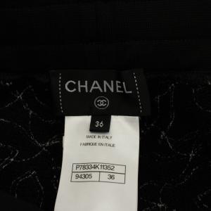 CHANEL 24/25クルーズコレクション スウェットパンツ ココマーク 36 ブラック