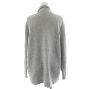 23区 25AW カシミヤブレンド ニットジャケット ダブル 金ボタン 9 グレー KRWOGW0554 /AN21