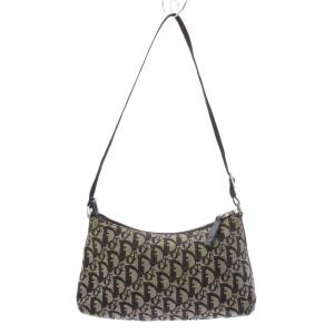 トロッター ワンショルダーバッグ ブラック グレージュ