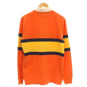 POLO RALPH LAUREN ポロシャツ 長袖 M オレンジ /G