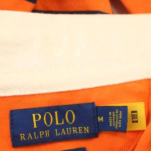 POLO RALPH LAUREN ポロシャツ 長袖 M オレンジ /G