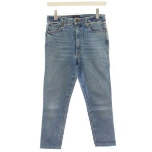 デニムパンツ ジーンズ 27 青 ブルー ウォッシュ加工 /HN