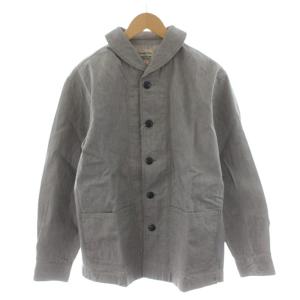 デニムショールカラージャケット コットン 40 グレー 21S-PNS1 /AN38