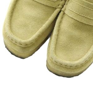 Clarks ワラビーローファー モカシン スエード US4.5 US7 23.5cm ベージュ 261735084045