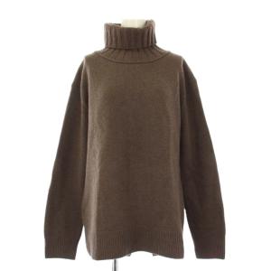 20AW JADE タートルネックプルオーバー ニット セーター 長袖 茶 20080500417130