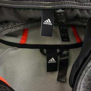 adidas セットアップ 上下 スウェットジャケット ジャンパー ジョガーパンツ イージー L グレー ジップアップ