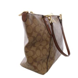 COACH トートバッグ シグネチャー ベージュ ブラウン F58318 /TK