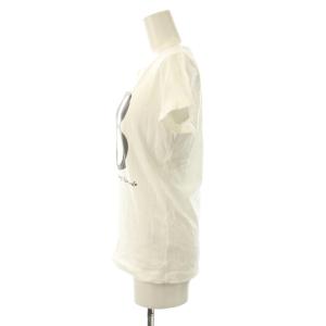 BURBERRY BLUE LABEL Tシャツ 半袖 ホワイト 38 ロゴプリント /JP