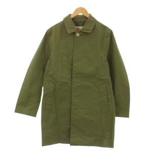 SELBY ステンカラーコート ロング 38 カーキ G181HRFCO0004HS /KH