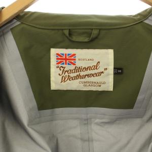 Traditional Weatherwear SELBY ステンカラーコート ロング 38 カーキ G181HRFCO0004HS /KH