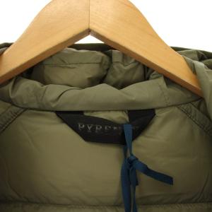 PYRENEX 25AW ARIAL HOODED ダウンジャケット M カーキ HMY026