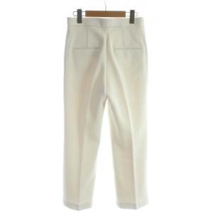 BEIGE 22年製 パンツ 2 白 ホワイト 無地 テーパードシルエット フロントボタン PRCWNZ0002 /AP