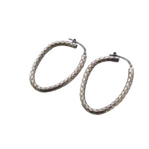 イントレチャート ピアス 両耳用 925