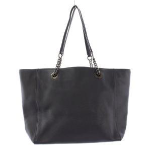 COACH トートバッグ ショルダーバッグ レザー チェーン ネイビー 56830 /TK
